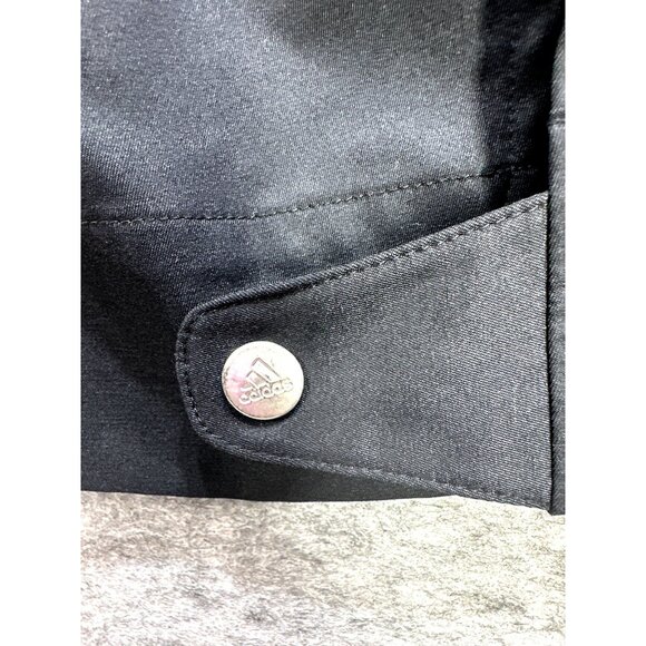 Adidas Womens Climalite Black Cropped Pants Size 2 Polyester Blend - Picture 9 of 10